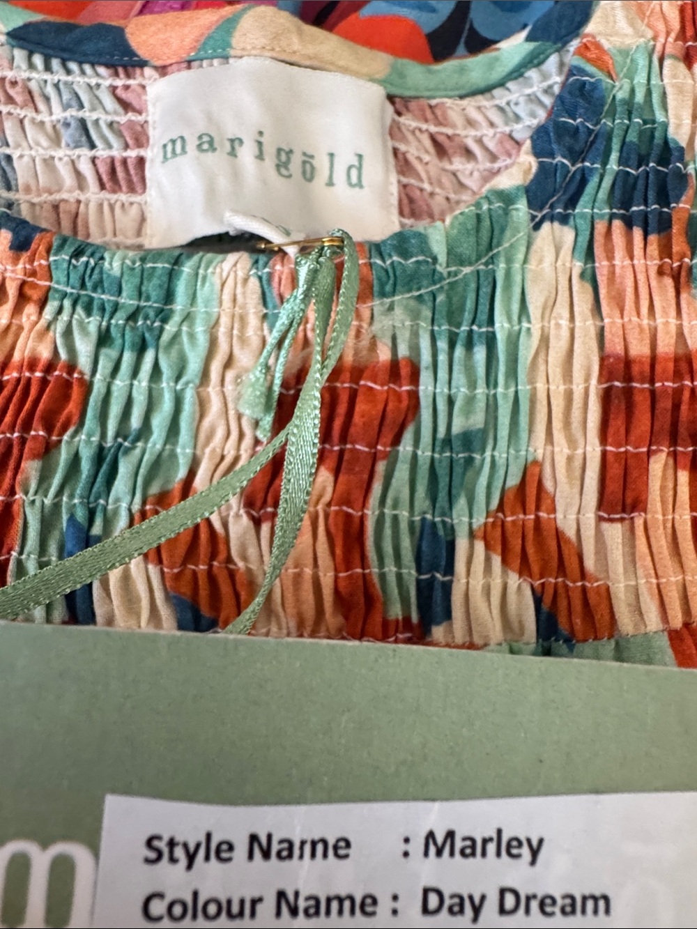 NWT Tuckernuck Marigold Printed Dress Size XS - Picture 7 of 8